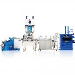 7.5KW Main Motor Power Automatic Aluminum Foil Container Making Machine for sale