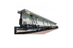 China 20t Load Cable Powered Electric Flat Car with Remote Control supplier