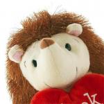 PP Cotton Filled Hedgehog Plush Toy 30cm With No Deformation