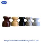 Low Voltage Porcelain Transmission Line Insulator For Wall Wire Fixings for sale