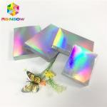 Recyclable Custom Printed Paper Boxes Folding Hologram Gift Card Fleixble Packaging