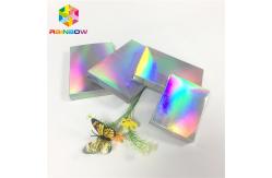 China Recyclable Custom Printed Paper Boxes Folding Hologram Gift Card Fleixble Packaging supplier