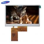 High Resolution TFT LCD Screen 4.3 Inch With 8 Bit RGB Interface for sale