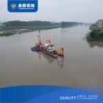 Indonesian quartz sand mining uses 14-inch 300m3/h hydraulic cutter suction dredger