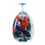 Foldable 13 Inch ABS Cartoon PrintedTrolley School Bag For Kids for sale