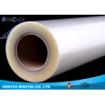 One-Side Coated Inkjet Film Roll , Eco Solvent Inkjet Transparency Film