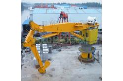 China 100t Deck Hydraulic ABS Offshore Knuckle Boom Crane supplier