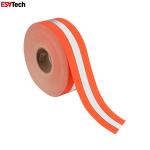 EN 20471 Class 2 Fireproof Flame Retardant Reflective Tape For Jacket Hat Safety Wear for sale