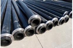 China Welding Connection Dredging HDPE Pipe -60-80 Degree Temperature Customized Thickness supplier