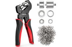 China Durable Portable Grommet Tool Kit Press Pliers Alloy Material supplier