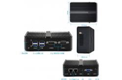 China Fanless Industrial Desktop Mini Computers PC J4125 N5105 8GB RAM supplier