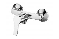 China 2 In One Wall Mixer Chrome Shower Taps Manual Control Plumbing Valve Switch supplier