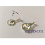 Medical Pure Silver EEG Gold Cup Electrodes For Researching Neurofeedback Sleep