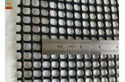 China Plastic Gutter Mesh Screen With Square Hole , HDPE Plastic Gutter Guard supplier