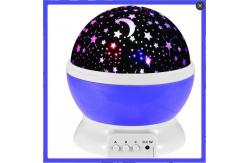China 13x13x14cm Starry LED Projector Night Light With 360 Rotation supplier