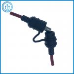 Dust Proof 10x38mm Cylindrical Ceramic Fuse Block 80A 600V For Parking Lot Lights for sale