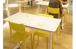 China Isolation Protection Clear PETG Sheet 2mm Table Shield supplier