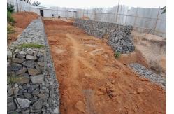 China Galvanized 2x1x1m Gabion Wire Mesh Box 80x100mm Hexagonal supplier