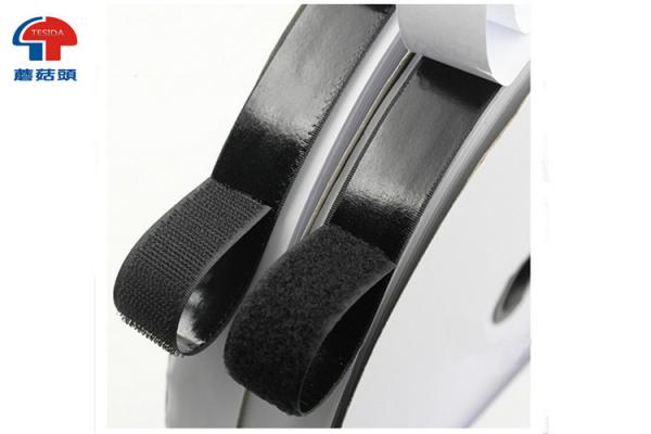 Adhesive Backed Hook And Loop Tape / 2 Sided Tape For Fabric