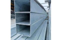 China Galvanized Square Rectangular Steel Tubes Hot Dip Hollow Section Greenhouse supplier