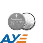 CR2450 Button Battery Holder Poly-Carbon Monofluoride And Manganese Dioxide for sale