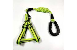 China Dia 1/2'' Reflective Small Medium Large Dog Leash With Padded Handle supplier