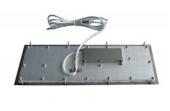 China PS2 , USB Panel Mount metal Keyboard / Kiosk Keyboard with 79 keys , numeric keys supplier