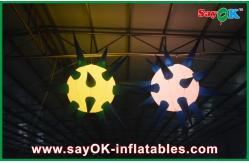 China Indoor Giant Ceiling Inflatable Lighting Decoration Led Ball supplier