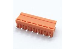 China HT396V 3.96mm Pitch Pluggable Screw Terminal Block Vertical Angle Male supplier