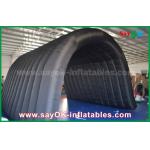 Air Inflatable Tent Black 210D Oxford Tunnel Inflatable Camping Tent For Outdoor Activity for sale