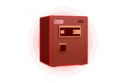 China H450MM Fingerprint Lock Safe Box For Home Security(Coffee) supplier