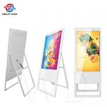 Web Based CMS 350 Nits Digital Signage Kiosk Solutions , Moveable Digital Signage for sale