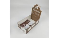 China Custom Cardboard Display Paper Box Packaging with Logo Retail Energy Bar Display Box supplier