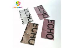 China Aluminium Foil k Packing Bags Three Sided Sealed Plastic Empty Tea Pouch supplier