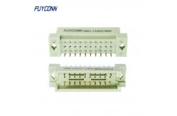 China Right Angle PCB DIN41612 Connector 3 Rows Male Euro Card Connector supplier