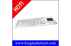 China Rugged Metal Industrial Panel Mount Keyboard With Touchpad IP65 Waterproof supplier