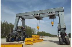 China RTG Mobile Gantry Crane 5t~200t Load Capacity Outdoor With Heavy Duty supplier