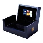 Presentation LCD Screen Video Gift Box Black 7inch 256MB Memory for souvenir for sale