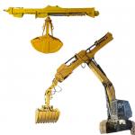 1.5m3 Bucket Capacity Telescopic Dipper Arm 3 Section Excavator Long Arm