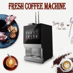 15.6inch Screen Table Top Bean To Cup Coffee Vending Machine With IOT Function for sale