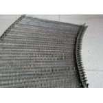 Food Grade Chain Link Spiral Stainless Steel Wire Mesh Conveyor Belt 1.2m Width for sale