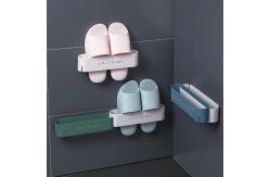 China Customized Bathroom ABS Wall Mounted Shoe Rack supplier