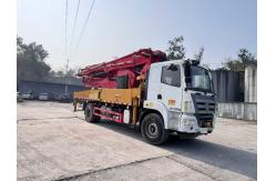China Sany 37m Concrete Pump Truck with Hydraulic Chassis and Wide Machining Process supplier
