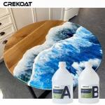 1/1 Ratio Clear Epoxy Resin Ideal For Creating Custom Resin River Tables for sale