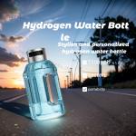 Anti Wrinkle WEIZI Hydrogen Water Bottle 1500ml Enhance Metabolism Consumption for sale