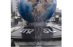China 1.5 Brass Chrome Fountain Pool Using Garden Rotating Fountain Nozzle Water Sprinkler supplier