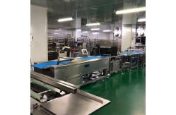 China Multiple lanes horizontal pan arranging machine supplier
