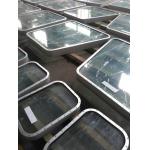 Welding Model Wheel House Fixed Marine Windows With Steel / Aluminum Material
