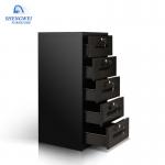 Black Multi Function Combination 650mm Cold Rolled Steel Storage Locker