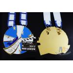 Zinc alloy Die Casing Metal Carnival Custom Sports Medals Marathon Half 10k 5k Medallion for sale